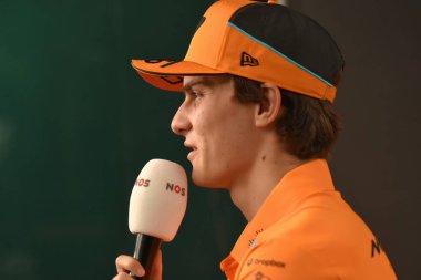 Sao Paulo (sp) 10 / 31 / 2024 - sürücü lando Norris, 1 Kasım Cuma günü başlayacak olan interlagos 1 'in antrenmanından önce, 2 Kasım Cumartesi günü koşu ve Pazar günü yapılacak ana yarış (3) (julio dpaula / thenews2))