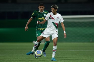 Sao Paulo (sp), Brezilya 11 / 01 / 2024 - Palmeiras ve fluminense arasında maç, Brezilya 17 yaş altı futbol şampiyonasının finali için geçerli, bu cuma gecesi, 1 Kasım, allianz parkında (ronaldo barreto / theenews2)