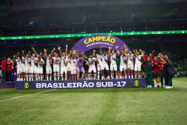 Sao Paulo (sp), Brezilya 11 / 01 / 2024 - fluminense oyuncuları, Brezilya 17 yaş altı futbol şampiyonası (ronaldo barreto / theenews2)
