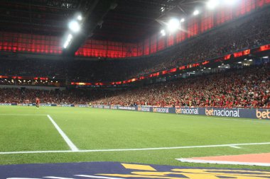 Curitiba (Pr), Brezilya 11 / 02 / 2024 taraftarları Cumartesi gecesi ligga arena 'da Brezilya serisinin 32. turu için geçerli olan atletizo ve vitoria arasında oynanan karşılaşmada (2). (Edson De Souza / Yeniler 2)