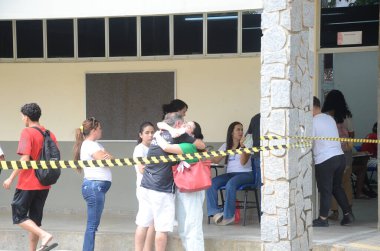 Natal (rn) 11/03/2024- movement/enem/test/rn - movement of students at ufrn during the first weekend of enem. The test, held on november 3rd and 11th, is the main form of access to higher education (jose aldenir / thenews2) clipart