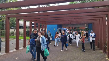 Sao Paulo (sp), 11 / 03 / 2024 - eğitim / enem / giriş / öğrenciler / sp - ulusal lise sınavının ilk sınavına girecek öğrenciler için kapılar açıldı - enem at the cruzeiro do sul University in santo amaro (Leandro Chemalle / thenews2)