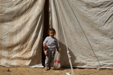 (int) Filistin uluslararası stadyumu yerlerinden edilen insanlar için sığınağa dönüştürüldü. 10 Kasım 2024, Gazze, Filistin: Gazze şehrinin merkezindeki Filistin uluslararası stadyumu bir sığınağa dönüşüyor (Hashem zimmo / thenews2)