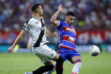 Fortaleza (ce), 10 / 26 / 2024 football / brrazilian / fortaleza vs vasco da gama players emmanuel Martinez ve Lucas Piton, fortaleza ve Vasco da gama (lc moreira / theenews2)