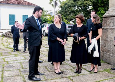 Rio de Janeiro (rj), Brezilya 11 / 09 / 2024 Prenses İsabel 'in büyük torunu Temmuz ayından bu yana hastaneye kaldırıldı ve 74 yaşında Cuma sabahı vefat etti. A.