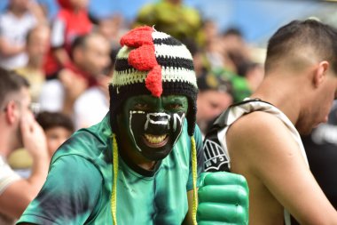 Belo Horizonte (MG), 10 / 23 / 2024 - Güney Amerika Kupası / Atletico / Flamengo - Atletico Mineiro taraftarları, Mineirao Stadyumu 'nda (Paulo / thenews2)