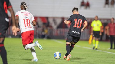 Goiania (go), Brezilya 11 / 09 / 2024 - atletico goianiense ve Red Bull bragantino arasında 2024 Brezilya Şampiyonası 'nın 33. raundunda (walbron siqueira / thenews2)