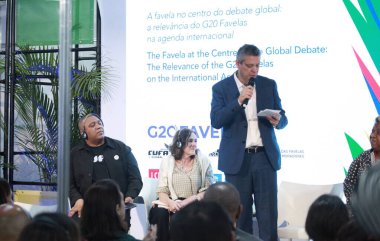 Rio de Janeiro (rj), Brezilya 14 / 11 / 2024 Motion at Pier Maua where the port area of rio de janeiro, this Thursday, November 14, 2024. (Fotoğraf: Onofre Veras / The Newws2) 