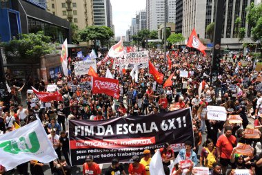 Sao Paulo (sp), Brezilya 11 / 15 / 2024 - Paulista Bulvarı 'nda (leandro chemalle / thenews2)