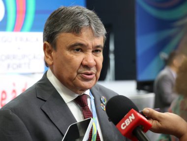 Rio de Janeiro (rj), Brezilya 11 / 15 / 2024 Wellington dias, Kalkınma ve Sosyal Yardım Bakanı, genel kuruldan önce basına konuştu: açlık, yoksulluk ve eşitsizlikle mücadele ve açlıkla mücadele (leco viana / theenews2)