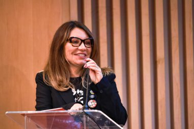 Rio de Janeiro (rj), Brezilya, Brezilya 11 / 15 / 2024 Brezilya 'nın cumhurbaşkanlığı rektörü Janja Lula da Silva, YMB 18 ve 2030 tarihli broşür ajandasının lansmanında 