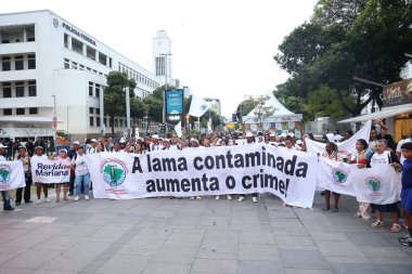 Rio de Janeiro (rj), Brezilya 11 / 15 / 2024 Barajlardan etkilenenlerin hareketi, Mariana, Minas Gerais 'deki gibi trajediler sonrasında kamu politikalarına erişmedeki güçlükler konusunda uyardı.