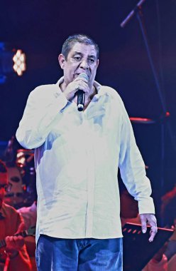 Rio de Janeiro (rj), Brezilya 15 / 11 / 2024 şarkıcı Zeca Pagodinho, küresel ittifak festivalinde açlık ve yoksulluğa karşı düzenlenen bir gösteride, düzinelerce ilgi çeken bir festival olan g20 'de Brezilya müziğini kutluyor. 