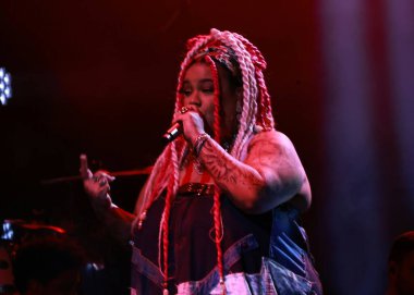 Rio de Janeiro (rj), Brezilya 15 / 11 / 2024 şarkıcı Marcelle motta, açlık ve yoksulluğa karşı küresel festival ittifakında düzenlenen bir gösteride Brezilya müziğini kutluyor (leco viana / thenews2)