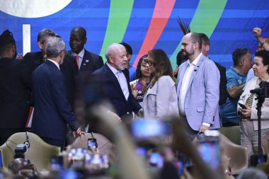 Rio de Janeiro (rj), 11 / 16 / 2024 - G20 sosyal kapanış ve Rio de Janeiro cumhurbaşkanları arasında resmi belge transferi. (Leco Viana / Newws2)