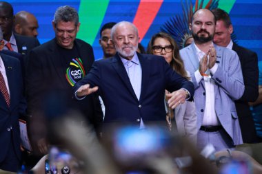 Rio de Janeiro (rj), 11 / 16 / 2024 - G20 sosyal kapanış ve Rio de Janeiro cumhurbaşkanları arasında resmi belge transferi. (Leco Viana / Newws2)