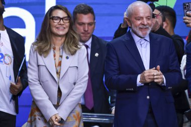 Rio de Janeiro (rj), 11 / 16 / 2024 - G20 sosyal kapanış ve Rio de Janeiro cumhurbaşkanları arasında resmi belge transferi. (Leco Viana / Newws2)