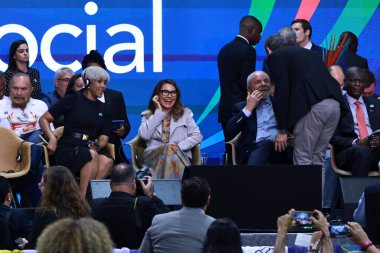 Rio de Janeiro (rj), 11 / 16 / 2024 - G20 sosyal kapanış ve Rio de Janeiro cumhurbaşkanları arasında resmi belge transferi. (Leco Viana / Newws2)