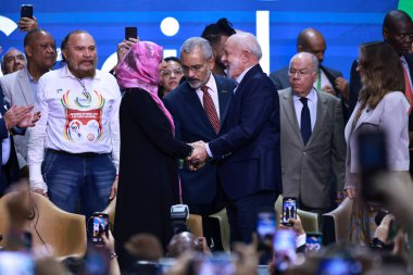 Rio de Janeiro (rj), 11 / 16 / 2024 - G20 sosyal kapanış ve Rio de Janeiro cumhurbaşkanları arasında resmi belge transferi. (Leco Viana / Newws2)