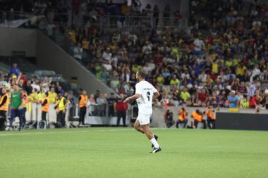 Curitiba (pr), 11 / 17 / 2024 - hastane pequeno Principe / legends Pele / barcelona-player richarlyson, bir yardım maçında pequeno Principe ve Barca efsaneleri arasında oynanan karşılaşmada bir gol kutluyor (Edson De Souza / Thenews2)