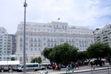 Rio de Janeiro (rj), 11 / 17 / 2024 - Botafogo ve copacabana arasında 17 Kasım 2024 günü öğleden sonra Rio de Janeiro şehrinde çekilen sosyal g20 görüntüleri için güvenlik hareketi. (Onofre Veras / Yeni2)