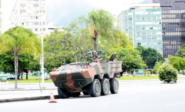 Rio de Janeiro (rj), 11 / 17 / 2024 - Botafogo ve copacabana arasında 17 Kasım 2024 günü öğleden sonra Rio de Janeiro şehrinde çekilen sosyal g20 görüntüleri için güvenlik hareketi. (Onofre Veras / Yeni2)