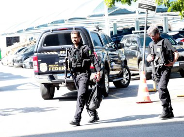 Rio de Janeiro (rj), Brezilya 10 / 19 / 2024 - Federal polis bu salı (11 / 19) karşı saldırı operasyonunu başlattı, göreve başlama törenini önlemek için darbe planlamaktan sorumlu bir suç örgütünü dağıtmak için (onofre veras / thews2)