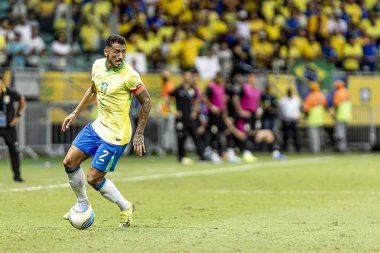 Salvador (ba), 11 / 19 / 2024 ön eleme / Brezilya / uruguay / ba danilo, Brezilya ile Uruguay arasında oynanan ve Salvador şehrinde düzenlenen 2026 Dünya Kupası elemelerinin 12. turu için geçerli olan maç sırasında. (pedro paulo diaz\ yeni2)