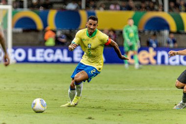 Salvador (ba), 11 / 19 / 2024 ön eleme / Brezilya / uruguay / ba danilo, Brezilya ile Uruguay arasında oynanan ve Salvador şehrinde düzenlenen 2026 Dünya Kupası elemelerinin 12. turu için geçerli olan maç sırasında. (pedro paulo diaz\ yeni2)