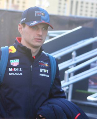21 Kasım 2024, Las Vegas, Nevada, ABD: 21-23 Kasım 2024 tarihleri arasında Las Vegas pistindeki Grand Prix 'e gelen sürücüler. (niyi fote\ theenews2)     
