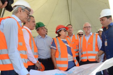 Natal (rn), Brezilya 11 / 26 / 2024 - Sivil Saray Rui Costa ve Waldez bakanı, entegrasyon ve bölgesel kalkınma bakanı, bugün Natal Rn şehrinde gündemleri vardı.