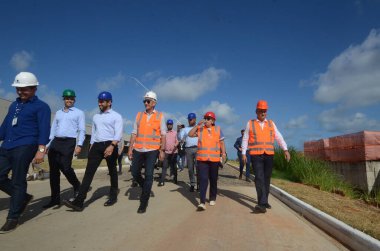 Natal (rn), Brezilya 11 / 26 / 2024 - Sivil Saray Rui Costa ve Waldez bakanı, entegrasyon ve bölgesel kalkınma bakanı, bugün Natal Rn şehrinde gündemleri vardı.