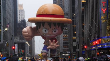 98. Geleneksel Macy 'nin Şükran Günü Geçidi. 28 Kasım 2024, New York, ABD: Bu sabah, New York şehri 2024 Macy 'nin Şükran Günü geçit töreniyle canlanıyor.)