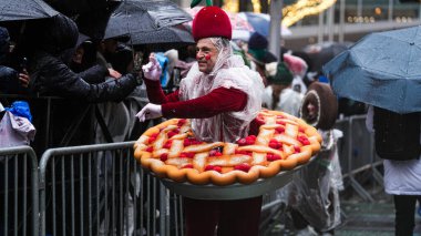 98. Geleneksel Macy 'nin Şükran Günü Geçidi. 28 Kasım 2024, New York, ABD: Bu sabah, New York şehri 2024 Macy 'nin Şükran Günü geçit töreniyle canlanıyor.)