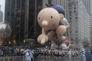 28 Kasım 2024, New York, New York, ABD: Abraham Books 'Greg Hefley' in günlüğünden bir çocuk balonun yıllık şükran günü geçidi (m10 'lar / thenews2)