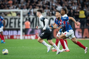 Sao Paulo (sp), Brezilya 12 / 03 / 2024 - Korintliler ve Bahia arasındaki maç, 2024 Brezilya futbol şampiyonasının 37. turu için geçerli, bu salı gecesi, 3 Aralık 2024, Neo quimica arenasında (ronaldo barreto / thews2)