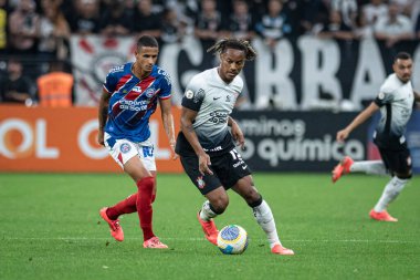 Sao Paulo (sp), Brezilya 12 / 03 / 2024 - Korintliler ve Bahia arasındaki maç, 2024 Brezilya futbol şampiyonasının 37. turu için geçerli, bu salı gecesi, 3 Aralık 2024, Neo quimica arenasında (ronaldo barreto / thews2)