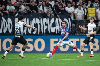 Sao Paulo (sp), Brezilya 12 / 03 / 2024 - Korintliler ve Bahia arasındaki maç, 2024 Brezilya futbol şampiyonasının 37. turu için geçerli, bu salı gecesi, 3 Aralık 2024, Neo quimica arenasında (ronaldo barreto / thews2)
