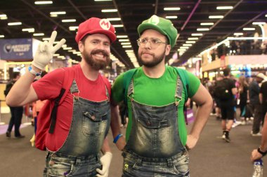 Sao Paulo (sp), Brezilya 12 / 05 / 2024 - Ccxp 2024 sırasındaki hareketlilik, çok sayıda sanatçı, oyuncu ve film yapımcısını Sao Paulo 'ya getirme sözü veriyor. Festival 5-8 Aralık tarihleri arasında Sao Paulo şehrinde düzenlenmektedir. (Joel Romero / The Newws2)