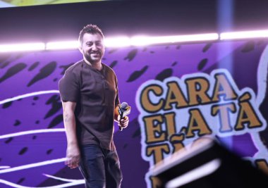 Sao Paulo (sp), 12 / 05 / 2024 - aktör Vincent Martella Claro TV + 'nin yıldırım sahnesinde bir panele katılıyor, bizden çok hoşlanıyor, adamım! Brezilya 'da meşhurdur, Brezilyalı hayranların favorisidir ve Cpf almaya layıktır (leco viana / thews2)