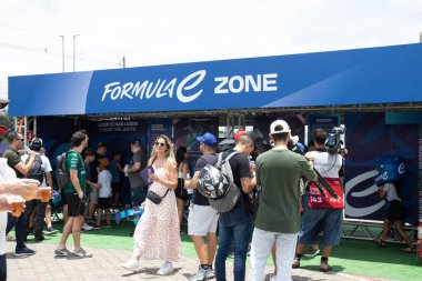 Sao Paulo (sp), Brezilya 12 / 07 / 2024 Motion before the start of the sao paulo e-prix, the 11. sezon of the abb fia formülü ve dünya şampiyonası,