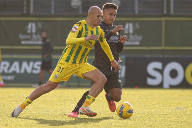 Tondela (pt) 15/12/2024 -  cd tondela x portimonense  cicero player from tondela during the match between tondela x portimonense, valid for the 14th round of the liga portugal 2 meu super (alexandre gomes / thenews2) clipart