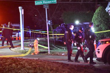 Johnson Cenaze Evi 'ndeki toplu çatışmada bir kişi ölmüş, dokuz kişi de Maryland, Baltimore' da yaralanmış. 17 Aralık 2024 Salı, Baltimore County, Maryland, ABD (Kyle Mazza / the Newws2)
