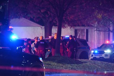 Johnson Cenaze Evi 'ndeki toplu çatışmada bir kişi ölmüş, dokuz kişi de Maryland, Baltimore' da yaralanmış. 17 Aralık 2024 Salı, Baltimore County, Maryland, ABD (Kyle Mazza / the Newws2)