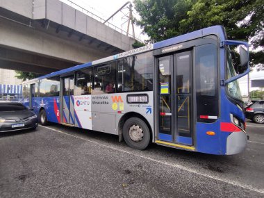 Sao Paulo (sp), 12 / 30 / 2024 - ulaşım / otobüs / fare / emtu - Pazartesi öğleden sonra Sao Paulo 'nun güney bölgesindeki emtu capao redondo terminalinde yolcu hareketi. (Leandro Chemalle / Yeniler 2) 