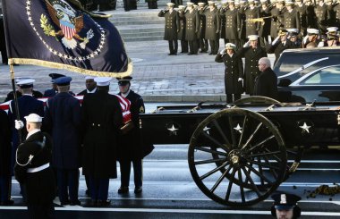 James Earl Carter 'ın cenazesi, J.R. Washington' daki Birleşik Devletler 'in 39. Başkanı. 7 Ocak 2025, Washington, Maryland, ABD (niyi fote / theenews2)