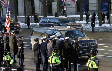 James Earl Carter 'ın cenazesi, J.R. Washington' daki Birleşik Devletler 'in 39. Başkanı. 7 Ocak 2025, Washington, Maryland, ABD (niyi fote / theenews2)