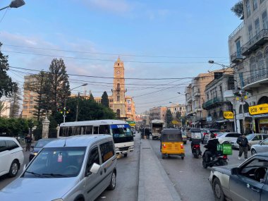 Arşiv. Trablus 'ta insan hareketleri. 23 Aralık 2024, Trablus, kuzey Lübnan, Lübnan: Trablus 'taki insan ve araçların genel hareketi. (Fotoğraf: Ahmad GH / Thenews2 / Depo Fotoğrafları) 