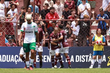 Sao paulo (sp), Brazil 01 / 08 / 2025 Juventus ile Portuguesa Santista arasındaki maç, Conde rodolfo crespi Stadyumu 'nda (leco viana / thenews2) 2. tur copinha sicredi 2025 için geçerlidir.)