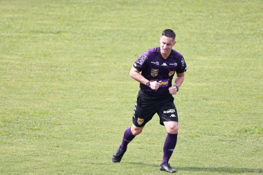 Sao paulo (sp), 01 / 08 / 2025 Hakem, Céline (ce) ile Céara (ce) arasında oynanan ve Conde Rodolfo Crespi Stadyumu 'nda (leco viana / thenews2) ikinci tur için geçerli olan maçta Gabriel Furlan' dır.)